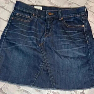 Gap jean denim skirt